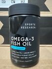 Sports Research Omega-3 Fish Oil, Triple Strength, 120 Softgels