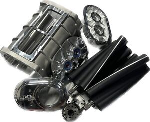 DC Blowers 6-71 - 8-71 Blower Superchargers , Kits , Polished, Black , Natural