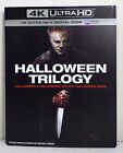 Halloween Trilogy 4K Ultra HD Blu-ray + Digital w/Slipcover *SEALED* Brand New