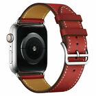 Man Woman Leather Band Strap For Apple Watch Series 8 7 6 5 4 3 SE 40/42/44/45mm