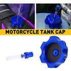 Blue Gas Tank Fuel Cap For Universal Honda Suzusi Kawasaki Motorcycle Durable (For: Triumph Thruxton RS)
