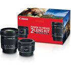 Canon Portrait and Travel 2 Lens Kit - 50mm f/1.8 and 10-18mm f/4.5-5.6 Lenses