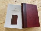 New ListingESV Journaling New Testament Inductive Burgundy Red Leather-Soft