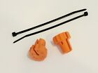 Old Town Sportsman AutoPilot 136 PDL Orange XD Rudder Thumb Nuts By YAK Hobby