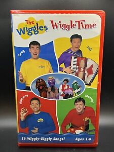 Wiggles, The: Wiggle Time VHS Tape 1999 16 Songs Children Video Clamshell Case