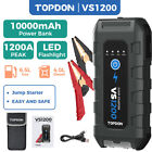 Topdon VS1200 Small Size Portable Power Station and 1200 Peak Amp Jump Starter