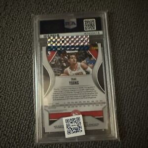 trae young rookie auto psa 10