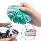 Pet Dog Cat Bath Brush 2-in-1 SPA Massage Comb Soft Cleaning Tool Pet Supplies