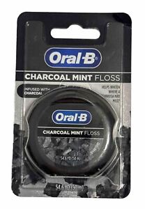 WOW! Oral-B Charcoal MINT Floss 54.6 Yards & FAST FREE SHIP!