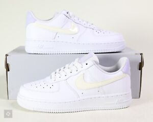 NEW Nike Air Force 1 '07 White Purple Shoes (FN3501-100) Women's Size 6.5-11