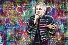 Gerard Way of My Chemical Romance Colorful Poster, MCR Art with Free Shipping US
