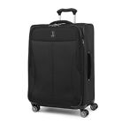 TRAVELPRO WalkAbout 6 Medium Check-In Expandable Spinner Luggage, Black