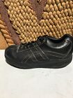 Skechers Mens Size 10.5 Shape Ups Black Leather SN 66504 Rocker Soles Shoes