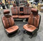 OEM 2017-2022 FORD SUPER DUTY F250 F350 KING RANCH HEAT COOL MASSAGE SEATS SET (For: 2016 Ford F-150 King Ranch)