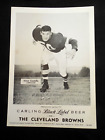 1959 Cleveland Browns ORIG Carling Black Label Beer premium Vince Costello