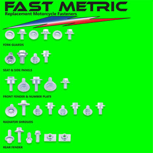 2013-2016 KX 250F Plastics & Body Bolt Kits-EVERY Fastener you need-GUARANTEED (For: 2013 KX250F)