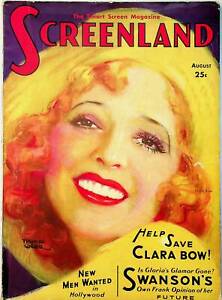 Screenland Magazine Vol. 23 #4 VG 1931
