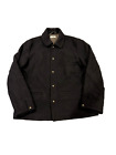 Wallace & Barnes Wool Skiff Jacket XL Navy Thinsulate Lined JCrew 05058 $280