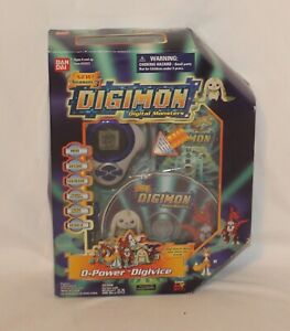 Digimon Digivice D-Ark Blue Bandai D-Power 100% NRFB New 2001 Digital Monsters