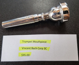 Vincent Bach Corp 3C  (Trumpet Mouthpiece) Nice!