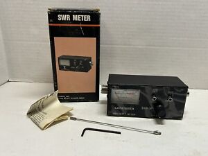 LODESTAR SWR/WATT METER SWR-2 HAM RADIO NEW WITH BOX