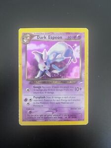 Pokemon Card - Dark Espeon - Neo Destiny 4/105 Holo Rare