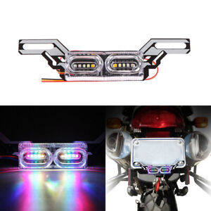 1x RGB Flash LED Light Motorcycle Parts Strobe Brake Lamp Stop Light Accessories (For: Indian Roadmaster)