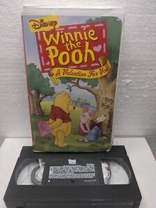 Winnie the Pooh A Valentine For You (VHS, 2000) Walt Disney Clamshell