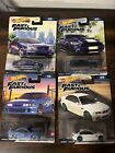 2023 Hot Wheels Premium Fast And Furious Case C Set Of 4 New In Box