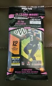 2021 Panini Mosaic Football Sports Trading Card Pink Parallels- 15 Cards