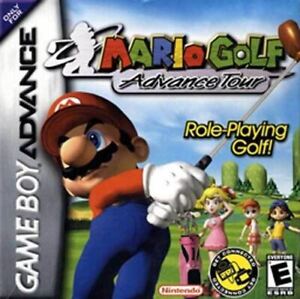 Mario Golf Advance Tour - GameBoy Advance Game