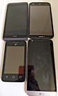 Lot of 4 Smartphones LG G5 Alcatel HTC for Repair & Parts Only *No crack on LCD*