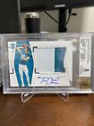2021 Panini National Treasures TREVOR LAWRENCE 3 Color Patch Auto /99 BGS 8/10