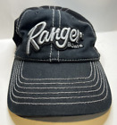 Vtg Ranger Boats Embroidered Black Baseball Cap/Hat Adjustable OG