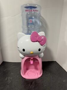 Hello Kitty Pink and White Mini Drink Dispenser Water Cooler Vintage RARE - 64oz