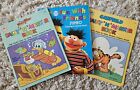 Vintage Coloring Books Garfield / Duck Tales / Sesame Street