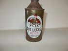 Fox DeLuxe Cone Top Beer Can