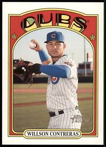 2021 Heritage 1972 Oversized Boxloader #OB-WC Willson Contreras - Chicago Cubs