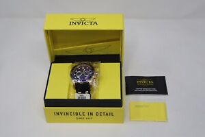 Invicta Men's 6983 Pro Diver Chronograph Watch 48mm Blue Dial Black/Gold Band