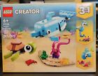 LEGO 31128 Creator 3-in-1 Dolphin and Turtle - Brand New In Box - IN HAND