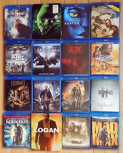 BLU-RAY Science Fiction, Fantasy and Horror Movies - Pick and Choose!!