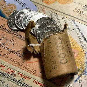 ✯ GEM BU Morgan Silver Dollar From OBW Roll Estate Hoard ✯ Mint Unc ✯