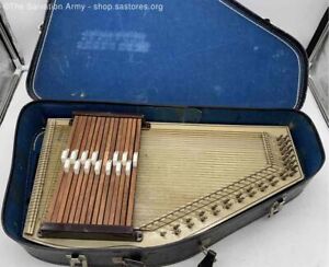 Oscar Schmidt 14 Chords 36 Strings Autoharp With Hard Case And Accessories