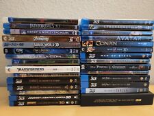 Bluray lot 3D movies collection Star Wars Harry Potter Hobbit Avengers Avatar