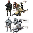 1/35 Resin figures model kit WW II Soviet soldiers 3 man Unassembled Unpainted