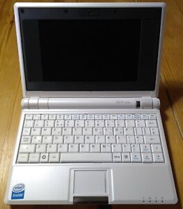 ASUS Eee PC 4G 701 White Netbook Computer PC 512MB Ram, 4GB SSD inc Power Supply