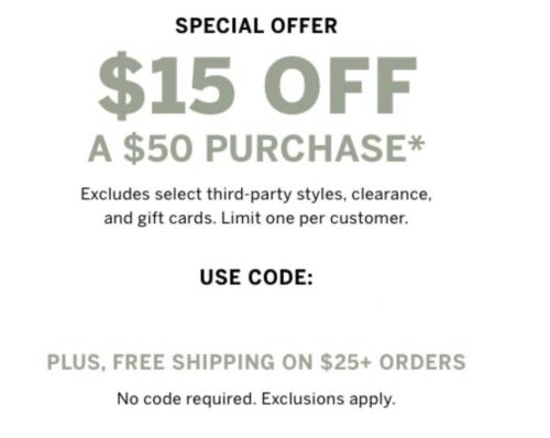 New ListingVictoria Secret PINK Coupon - $15 Off $50 Or More - In Store & Online Exp 5/12