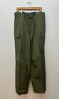 NOS Jungle Fatigue Pants Cotton Poplin, Size Large/Long, OG-107, Dated 1969 U-70