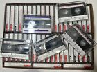 Lot Of 10 USED Vintage Audio Cassettes TDK D90 90min Tapes Sold As Blanks