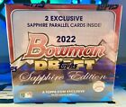 2022 Bowman Draft Sapphire Edition Baseball Hobby Box Factory Sealed